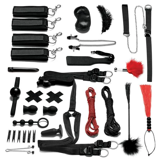 Couples LUXURY FETISH BONDAGE IN A BOX BEDSPREADER SET DELUXE
