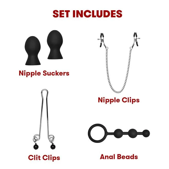 Couples LUXURY FETISH BONDAGE IN A BOX BEDSPREADER SET DELUXE