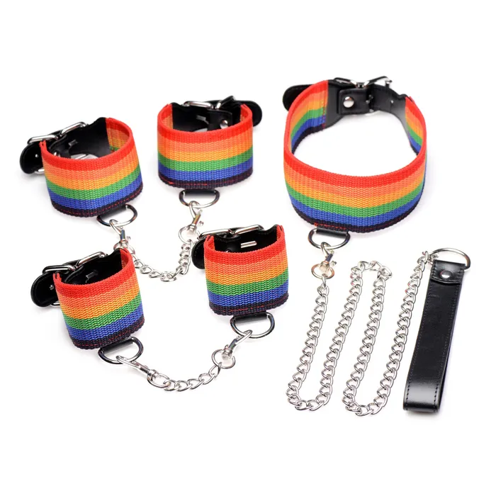 Couples MASTER SERIES MASTER SERIES KINKY PRIDE BONDAGE SET