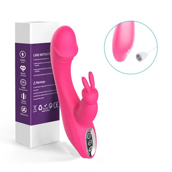 EVEs SECRETS Female Sex Toys Rabbit Vagina Vibrator for Women Adult Anal Dildo Stimulator Sex Toy for Couples