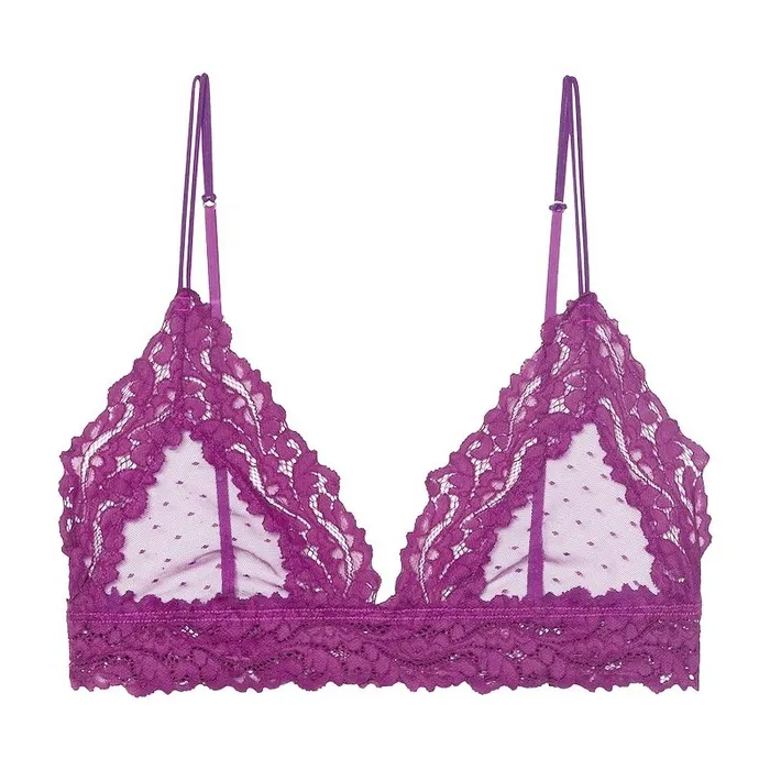 Hosiery EVEs SECRETS Sexy Womens Underwear Floral Lace Wire Free Bra Bustier Sheer Top