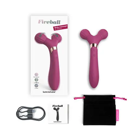 Lovely Planet USA Vibrators Love To Love Fireball Vibrator Massager