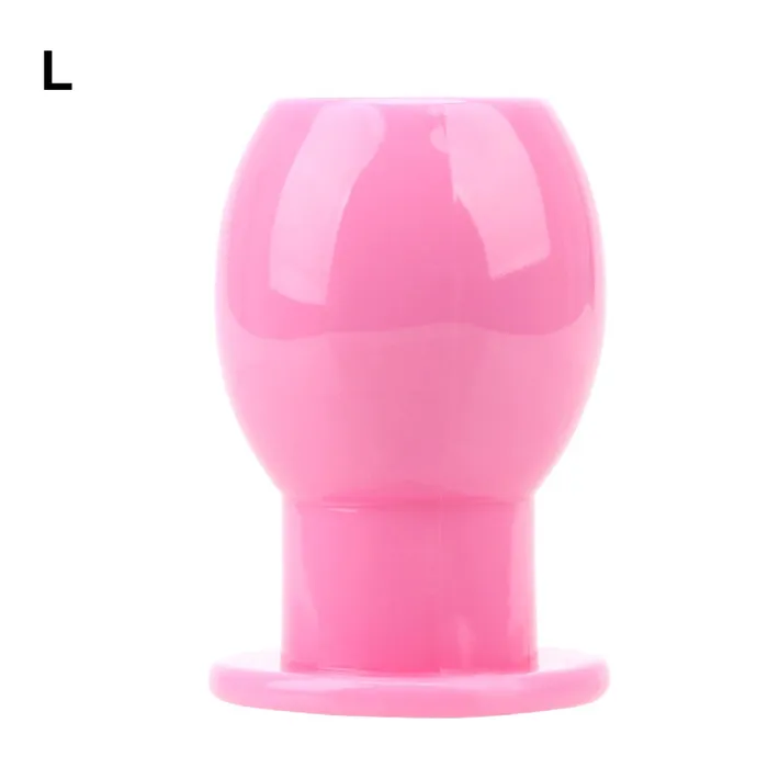 Male Sex Toys EVEs SECRETS Hollow Anal Plugs in Three Sizes and Three Colors Unisex Anal Dilators