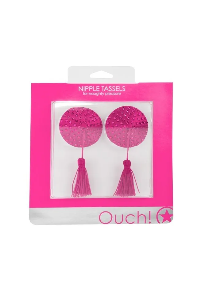 Ouch Nipple Tassels Various Colours Ouch Female Sex Toys