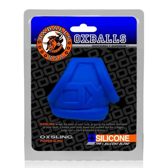 Oxballs OXSLING POWERSLING Cobalt Ice Blue Oxballs Vibrators