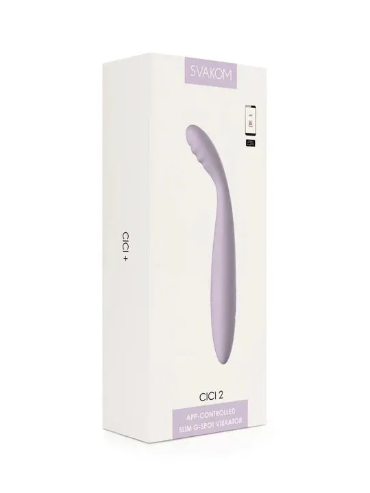 SVAKOM Vibrators CICI 2 G SPOT VIBRATOR