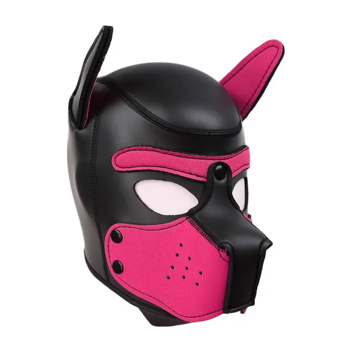 Vibrators Puppy Play Mask Pink Daytona