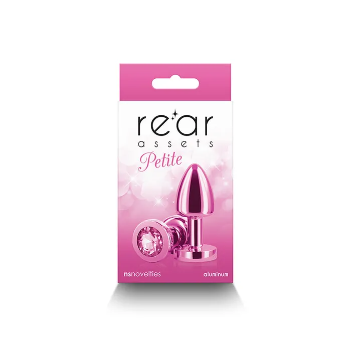 Anal NS Novelties Rear Assets Butt Plug Petite Pink