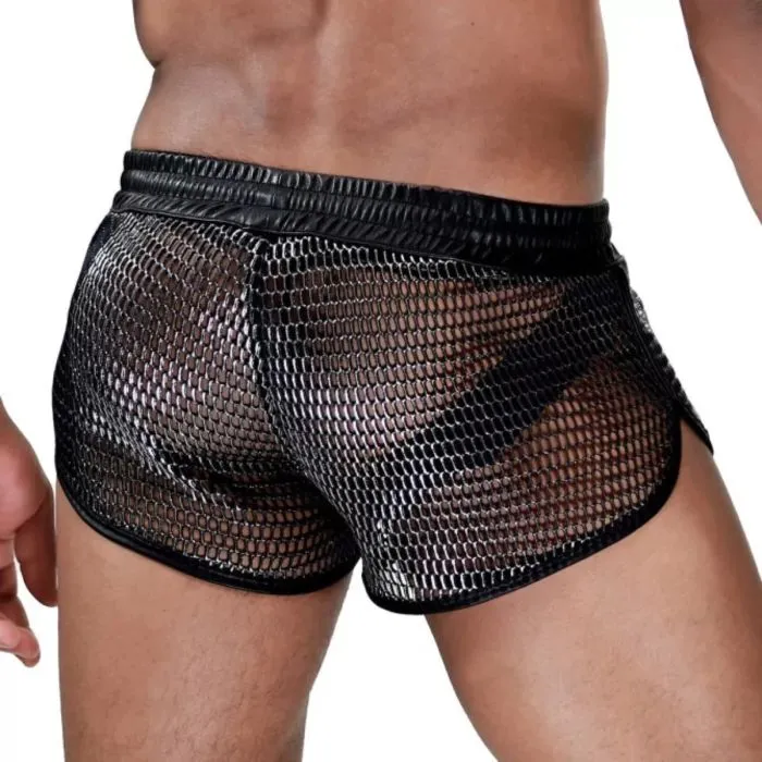 Anal TOF Paris TOF Paris Roman Mesh Shorts Black