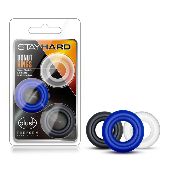 Blush Stay Hard Donut Rings Dildos