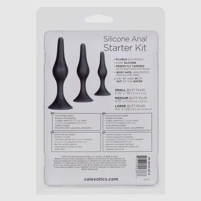 CalExotics Anal Silicone Anal Starter Kit CalExotics Anal Silicone Anal Starter Kit