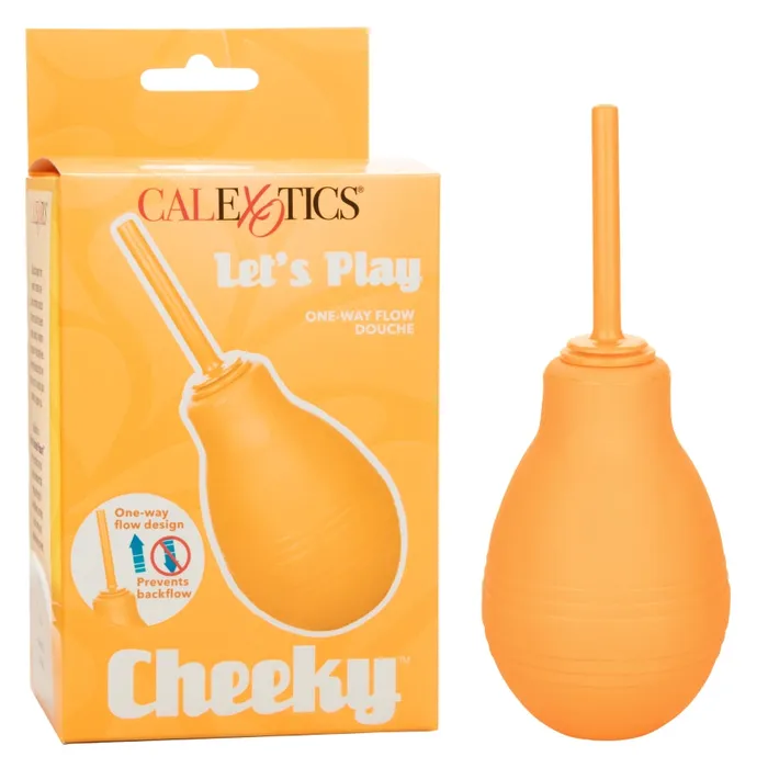 CalExotics Cheeky OneWay Flow Douche Orange Male Sex Toys