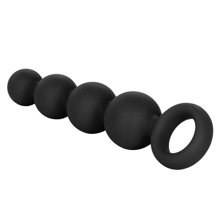 CalExotics Silicone Booty Beads Black Anal CalExotics Silicone Booty Beads Black Anal