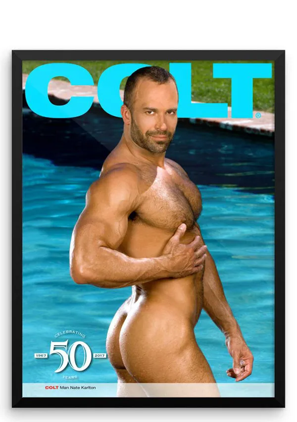 COLT Man Framed Poster Nate Karlton COLT Store Vibrators