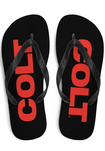 CSG Store COLT Logo Flip Flops Vibrators