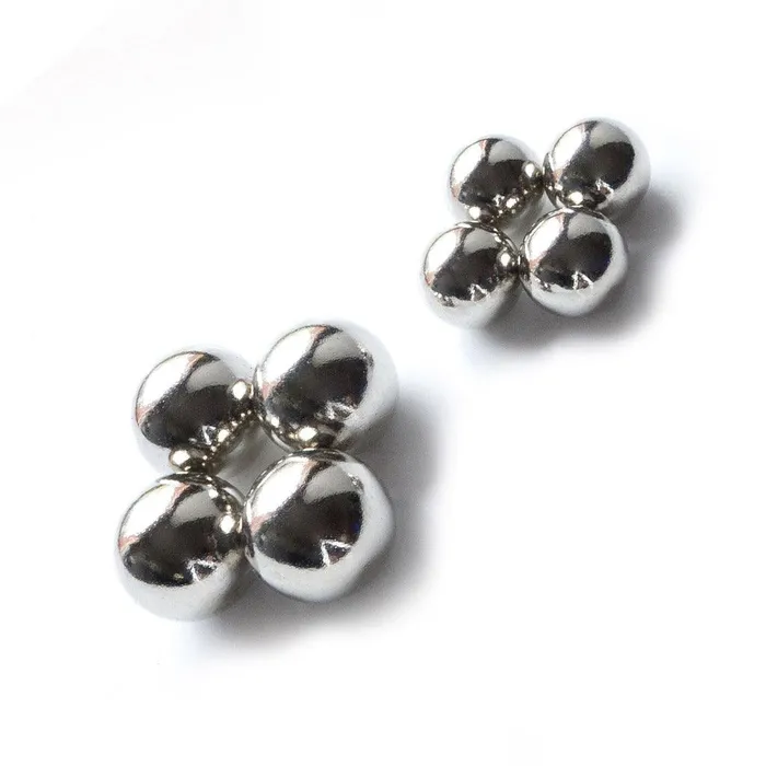 Dildos Ballistic Metal Magnetic Nipple Balls