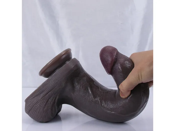 Dildos WATCH VIDEO 2 Size3 Color Huge Size Realistic Dildos Black Dildo Real Skin Dildo Safystyle