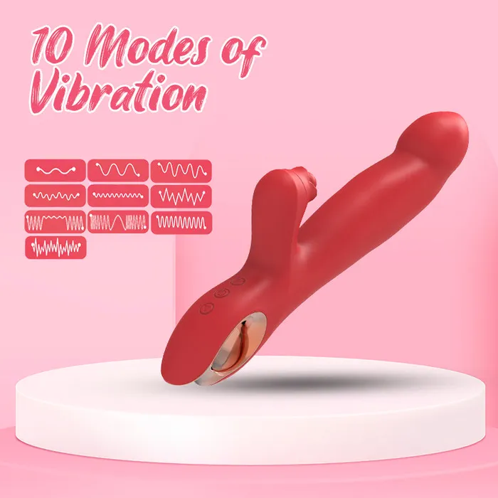 Female Sex Toys FRISKY BUSINESS SG Rhythm Rumba Swinging Dual Vibrator