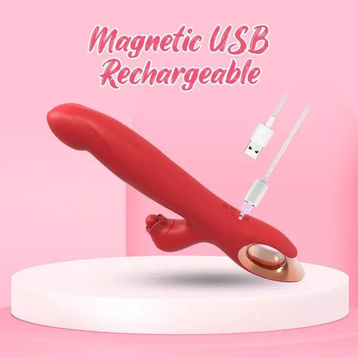 Female Sex Toys FRISKY BUSINESS SG Rhythm Rumba Swinging Dual Vibrator