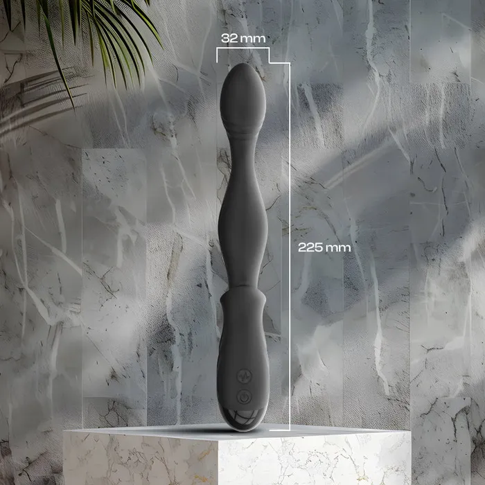 FRISKY BUSINESS SG Heat Wave Beaded Vibrating Anal Plug Male Sex Toys