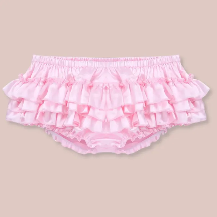 House of Chastity Vibrators Satin Layered Panties