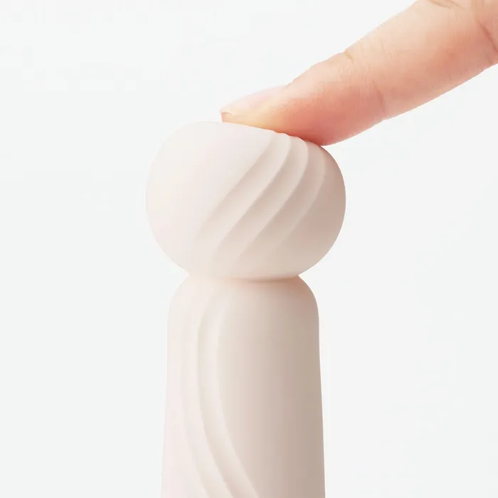 Iroha Rin Sango Mini Wand Vibrator Rose Petal Pink Iroha Vibrators