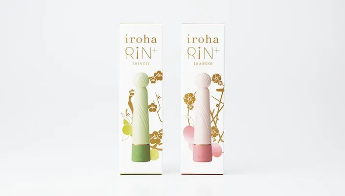 Iroha Rin Sango Mini Wand Vibrator Rose Petal Pink Iroha Vibrators