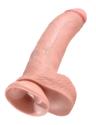 King Cock 9inch Cock with Balls Flesh Wholesale Solutions Ltd Dildos