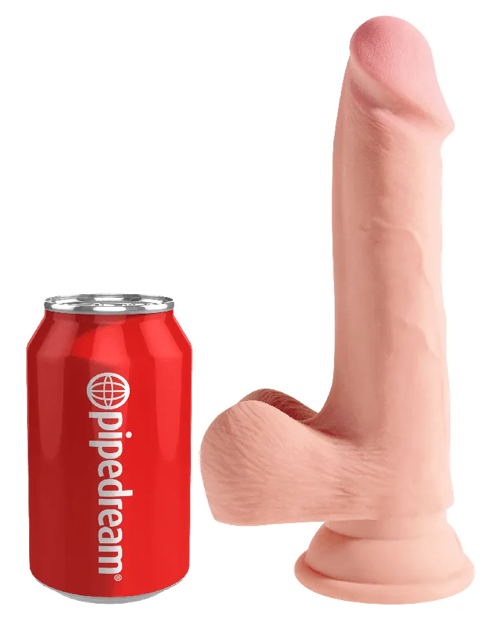 King Cock Dildos King Cock Plus 75 Triple Density Cock with Balls Light King Cock Dildos King Cock Plus 75 Triple Density Cock with Balls Light