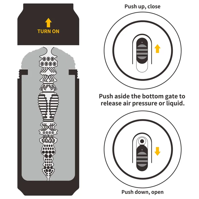 LOVETOY Male Sex Toys Flashlight Masturbator for Men Pleasure Brew Pocket Pussy Cream Ale