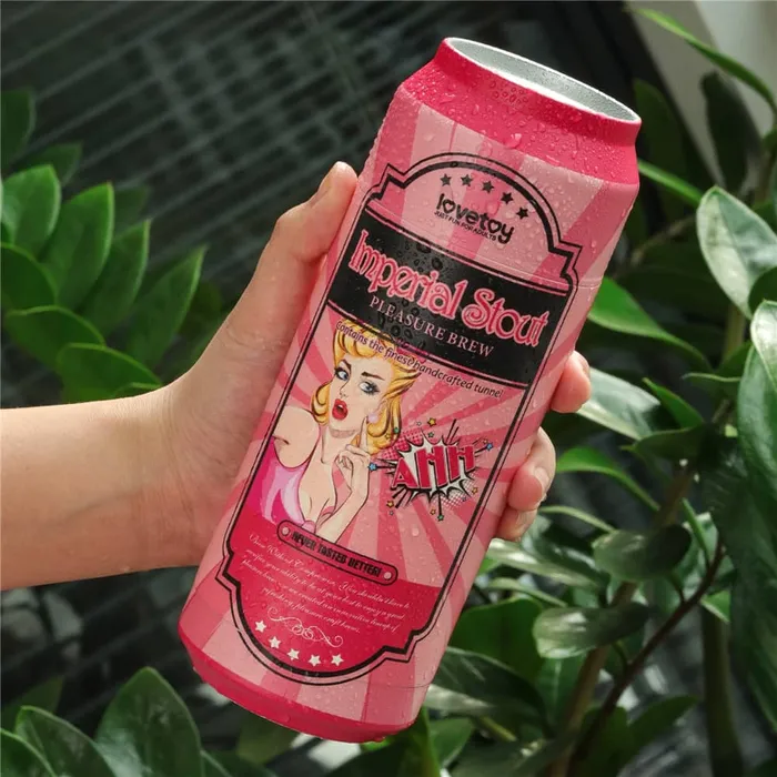 LOVETOY Male Sex Toys Flashlight Masturbator for Men Pleasure Brew Pocket Pussy Cream Ale