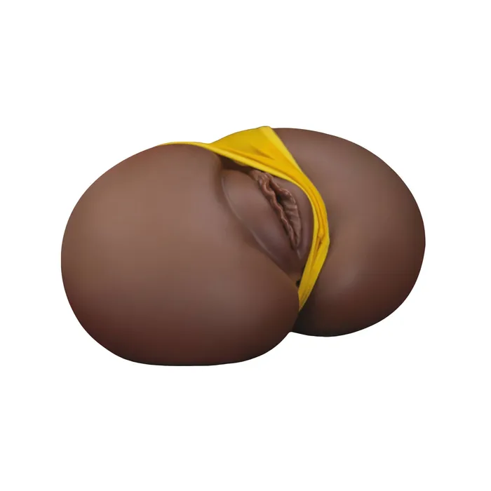 LOVETOY Male Sex Toys Vagina Ass Male Masturbator with Sexy Thong Brown