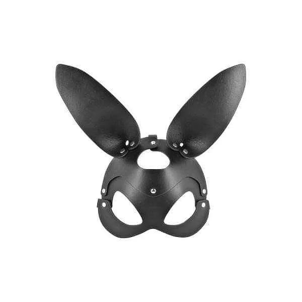 Male Sex Toys Fetish Tentation Adjustable Faux Leather Bunny Mask