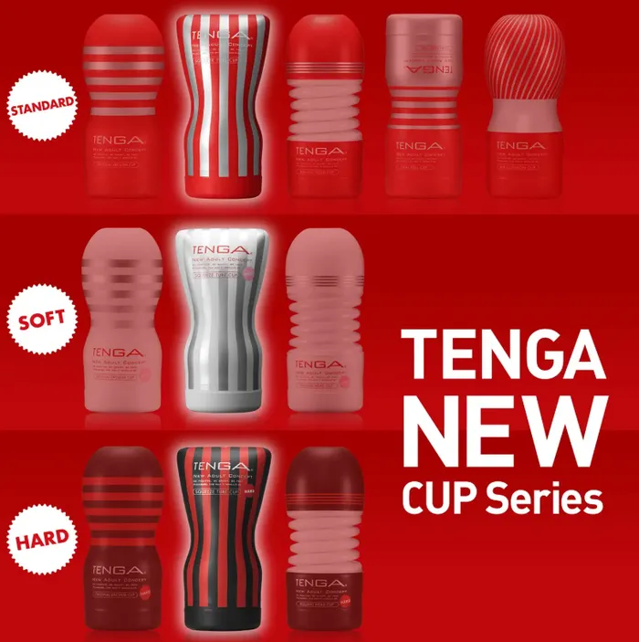 Male Sex Toys Tenga Soft Case Cup Masturbator Hard Tenga