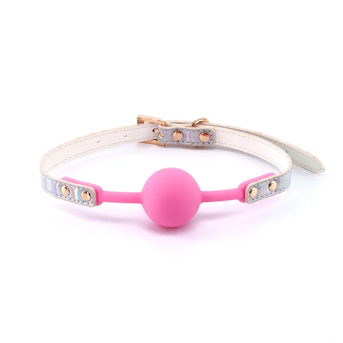 NS Novelties Couples Cosmo Bondage Ball Gag Rainbow