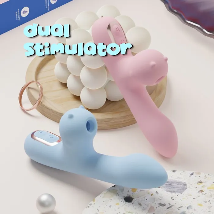 SensaTwirl Dual Sensation Suction Vibrator FRISKY BUSINESS SG Female Sex Toys