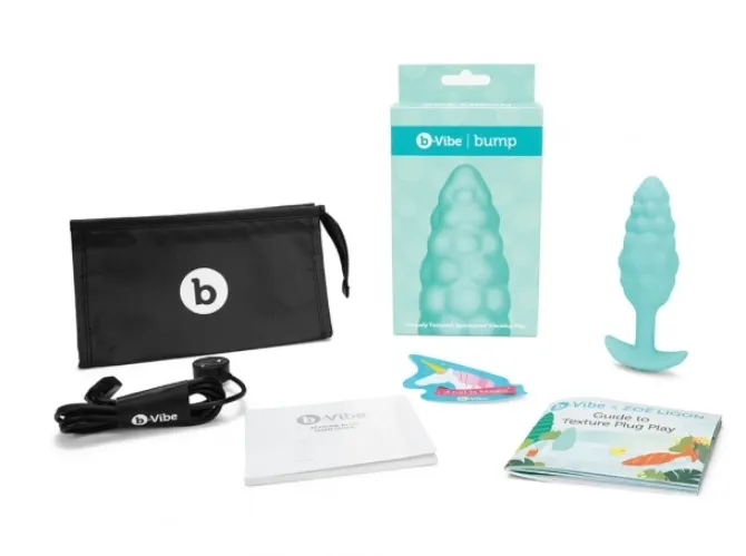 Traveling Tickle Trunk Anal bVibe Bump Texture Plug