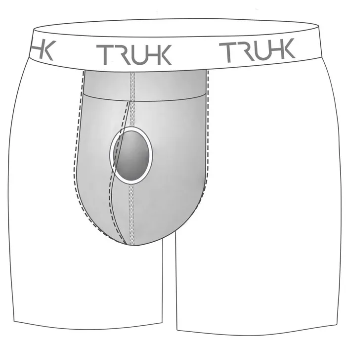 Traveling Tickle Trunk Anal TRUHK Black Pouch Front STPPacking Underwear
