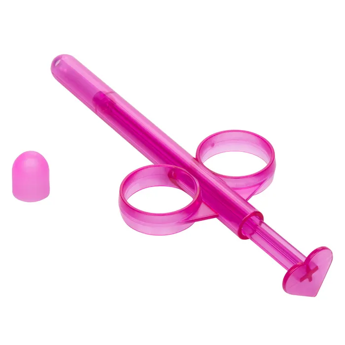 Vibrators Lube Tube Applicator 2 Pack Purple CalExotics