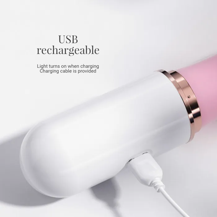 Vibrators Pink Purr Thruster Powerful Thrusting Vibrator FRISKY BUSINESS SG