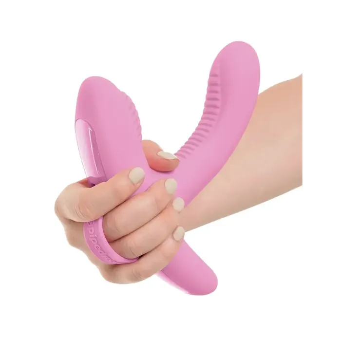 3Some Female Sex Toys 3Some Rock n Grind Rechargeable RemoteControlled Dual Stimulation Silicone Vibrator