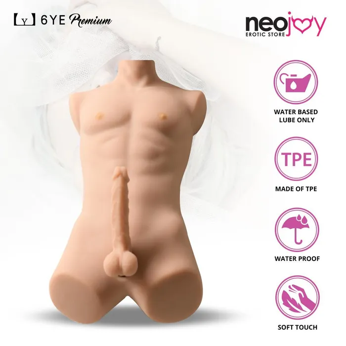 6YE Doll Allure Torso Realistic Sex Doll Torso With M16 Head Connection Compatibale with 6YE Heads Tan 18kg Male Sex Toys 6YE Doll Allure Torso Realistic Sex Doll Torso With M16 Head Connection Compatibale with 6YE Heads Tan 18kg Male Sex Toys