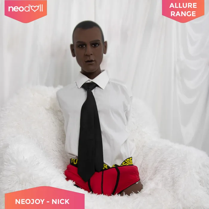 6YE Doll Male Sex Toys Neodoll Allure Nick Head With Male Sex Doll Torso Black 23cm Dildo 6YE Doll Male Sex Toys Neodoll Allure Nick Head With Male Sex Doll Torso Black 23cm Dildo