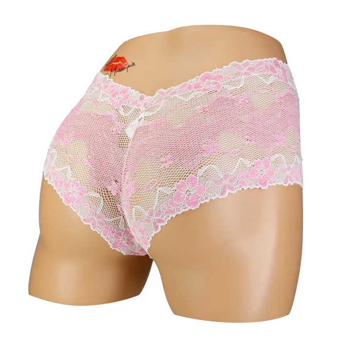 ACI Boyleg Lace Panty Pink Assorted Designs Small ACI Vibrators