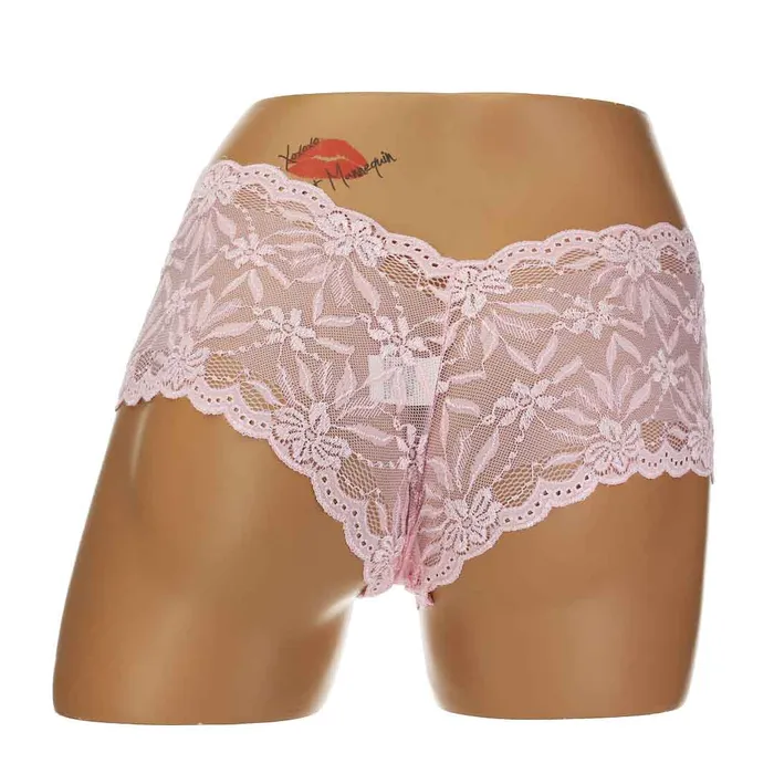 ACI Boyleg Lace Panty Pink Assorted Designs Small ACI Vibrators