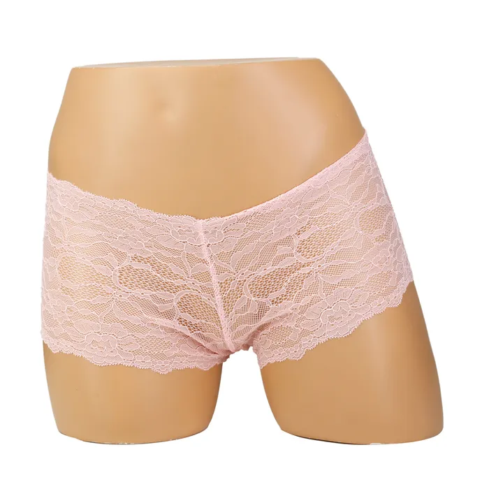 ACI Boyleg Lace Panty Pink Assorted Designs Small ACI Vibrators