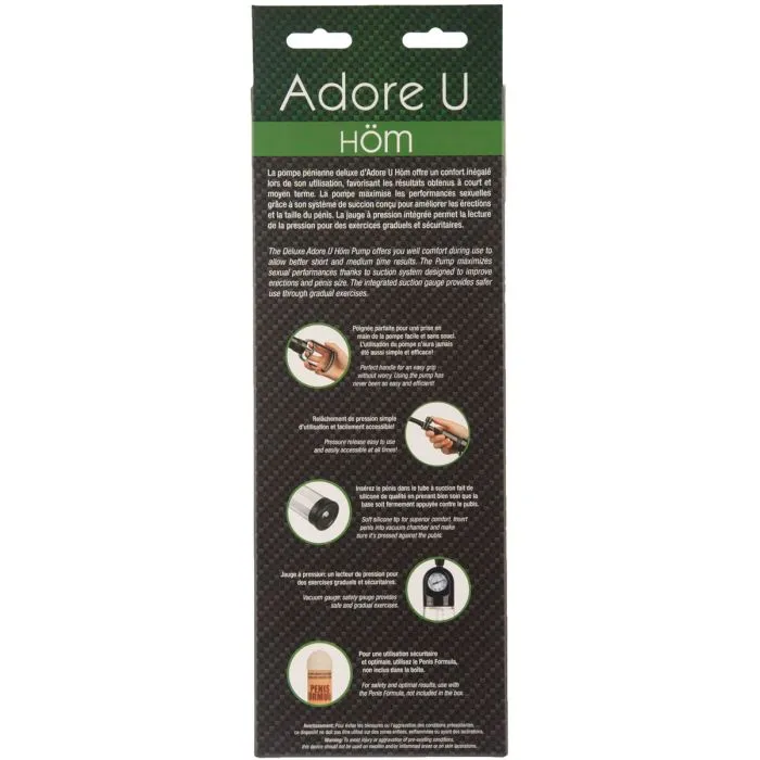 Adore U Male Sex Toys Adore U Hm Deluxe Pump