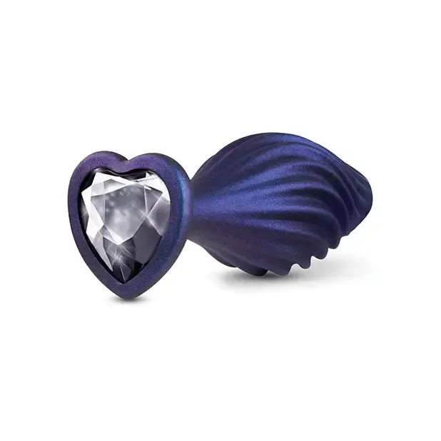 Anal Blush Anal Adventures Matrix By Blush Silicone Swirling Bling Plug