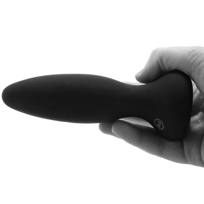 Anal Doc Johnson APlay Adventurous Vibrating Remote Butt Plug in Black