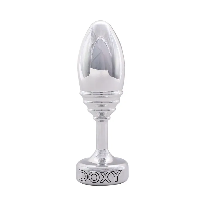 Anal Doxy Doxy Ribbed Aluminum Butt Plug